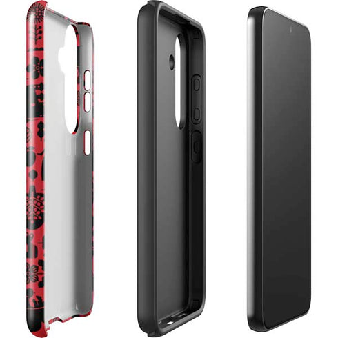 Disney Snow White Icon Pattern Galaxy S25 Plus Impact Case